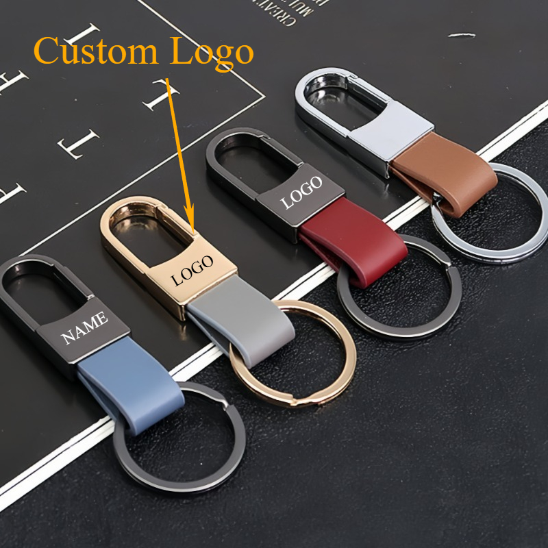 Car Accessories Name - Moda Deri Anahtarlıklar Özel Logo Adı