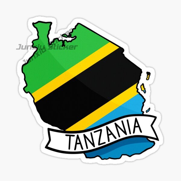 Car Accessories Zanzibar - TANZANIA ZANZIBAR Bayrağı Araba Sticker Manzara