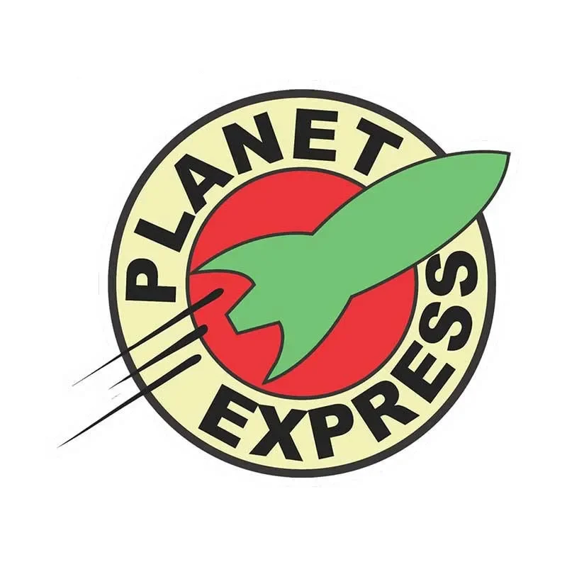 Car Accessories Jdm - Kişilik JDM Vinil Futurama Planet Express
