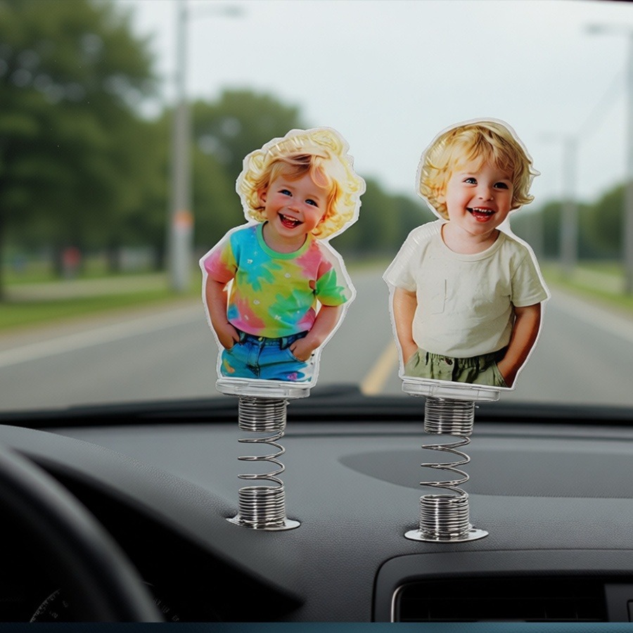 Car Accessories Etsy - Kişiye Özel Akrilik Fotoğraf Süsü |