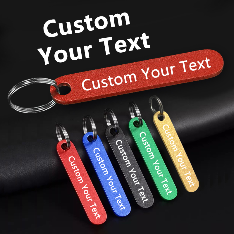 Car Accessories Name - 1 adet kişiselleştirilmiş paslanmaz çelik anahtarlık