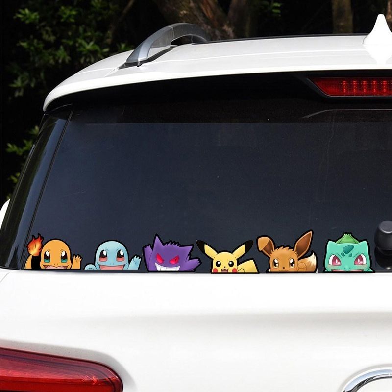 Car Accessories Rear - Pokémon araba camı çıkartması, Pokémon Gengar
