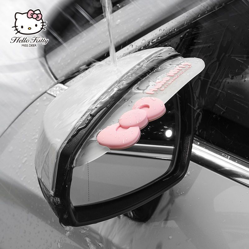 Car Accessories Girl - Kawaii Sanrio HelloKitty Araba Yağmur Koruyucu