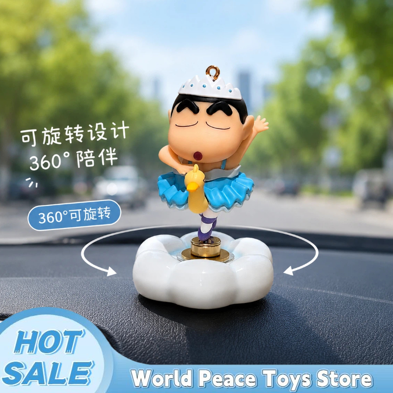 Car Accessories Inside - Döner Bale Kalemli Shin-Chan Araba Gösterge