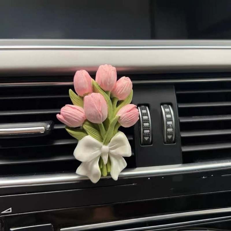 Car Accessories Evil Eye - Premium Araç Kokusu Taşı - Lale