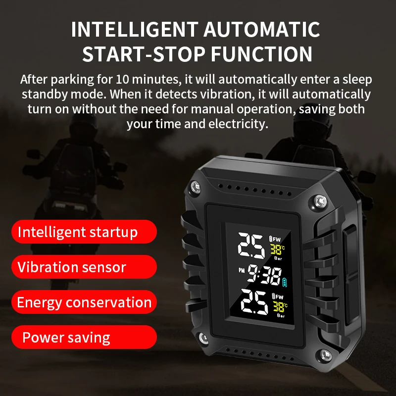 Motosiklet Lastik Basıncı Moni - Tire Pressure Monitor incelemesi ve fiyatı