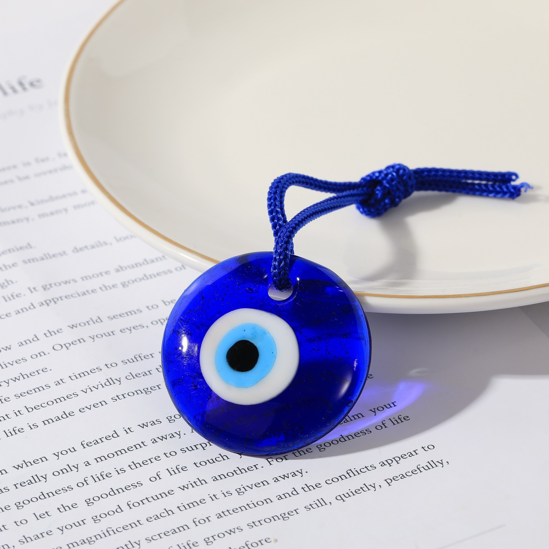 1 adet Nazar Boncuklu Mavi Tür - Car Accessories Evil Eye incelemesi ve fiyatı