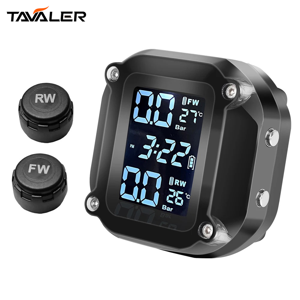 M5 TPMS Motosiklet Lastik Bası - Tire Pressure Monitor incelemesi ve fiyatı