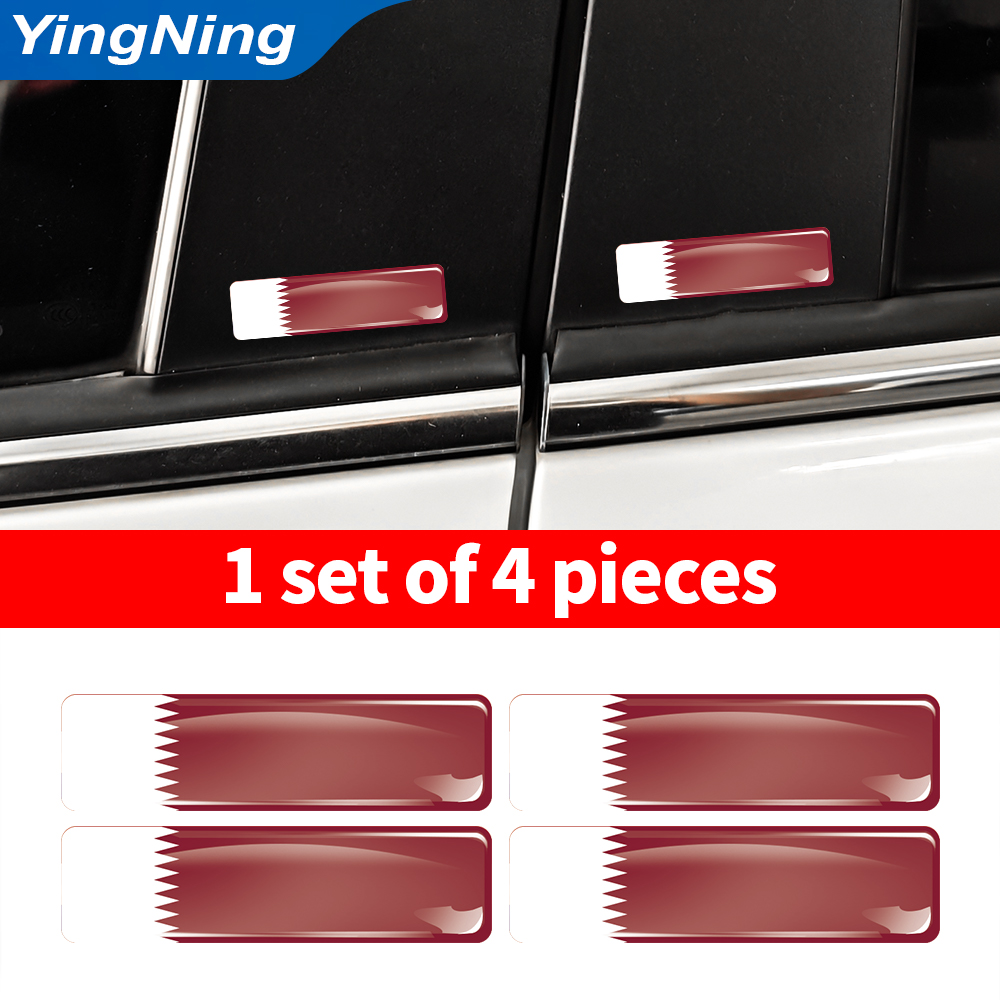 4 adet katar bayrağı etiket vi - Car Accessories Qatar incelemesi ve fiyatı