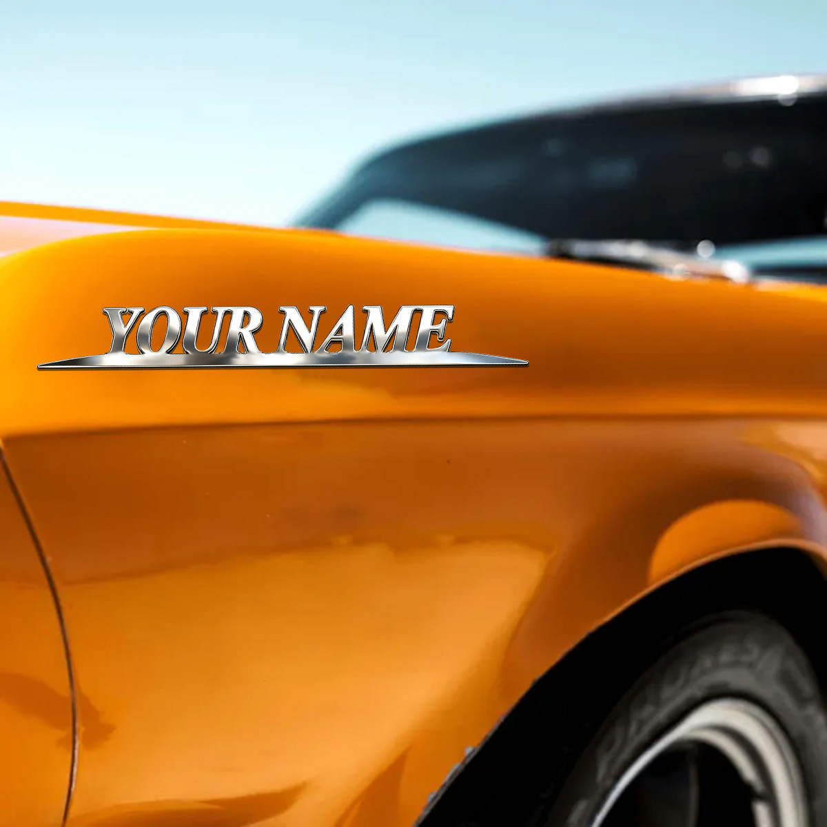 Metal Trendy İsiminizin Yazılı - Car Accessories Rear incelemesi ve fiyatı