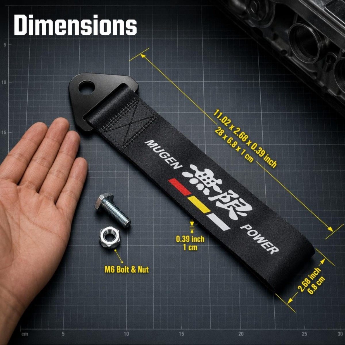 Araba Yarışı Çekme Halatı JDM  - Car Accessories Jdm incelemesi ve fiyatı