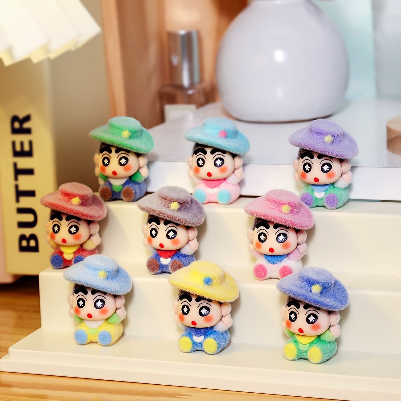 Yeni Floklu Denim Shin Chan Se - Car Accessories Etsy incelemesi ve fiyatı