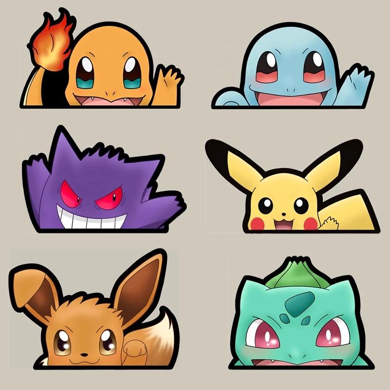 Pokémon araba camı çıkartması, - Car Accessories Rear incelemesi ve fiyatı